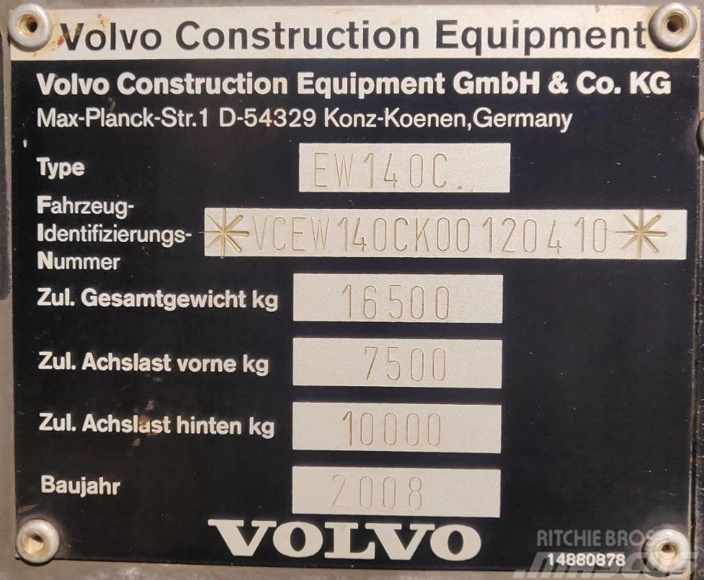 Volvo EW 140 C Excavatoare cu roti