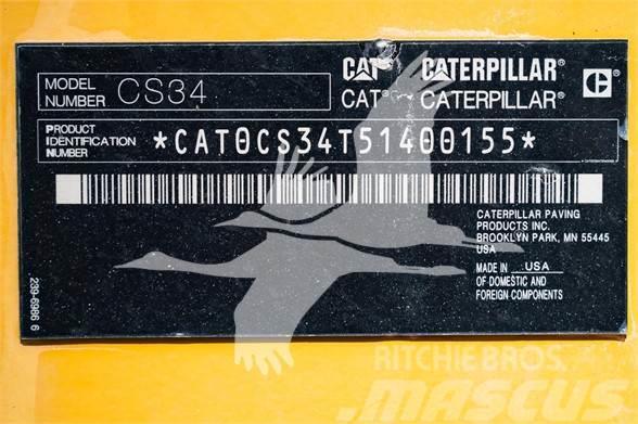 CAT CS34 Compactoare monocilindrice