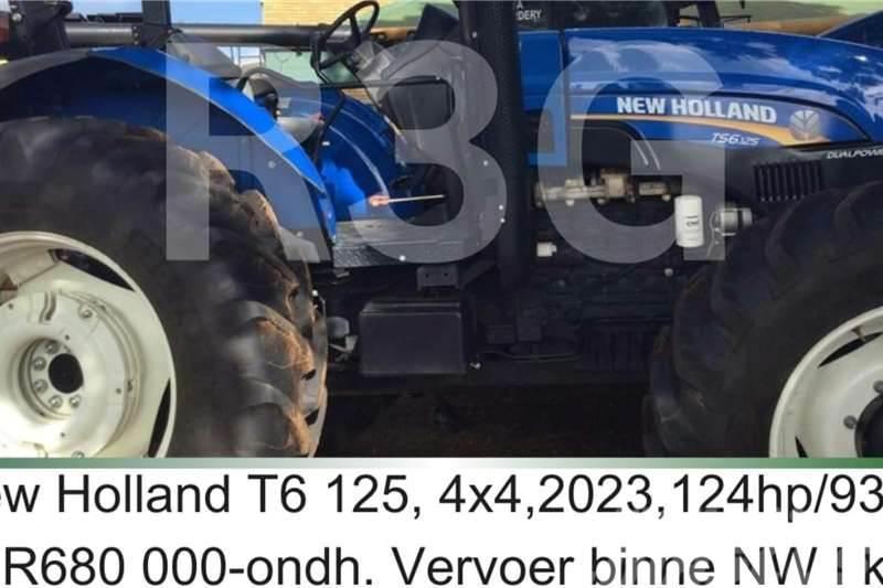 New Holland T6 125 - 124hp / 93kw Tractoare