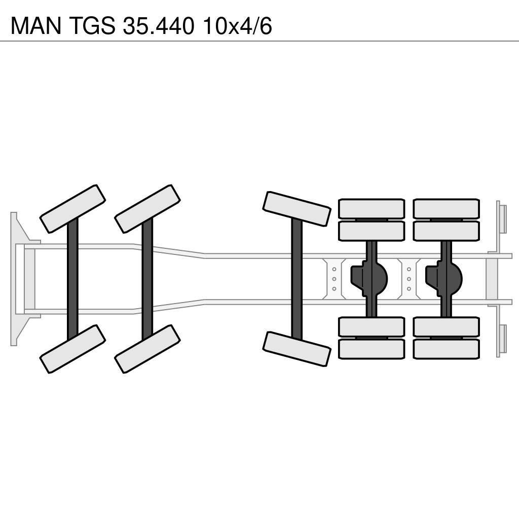 MAN TGS 35.440 10x4/6 Autobasculanta