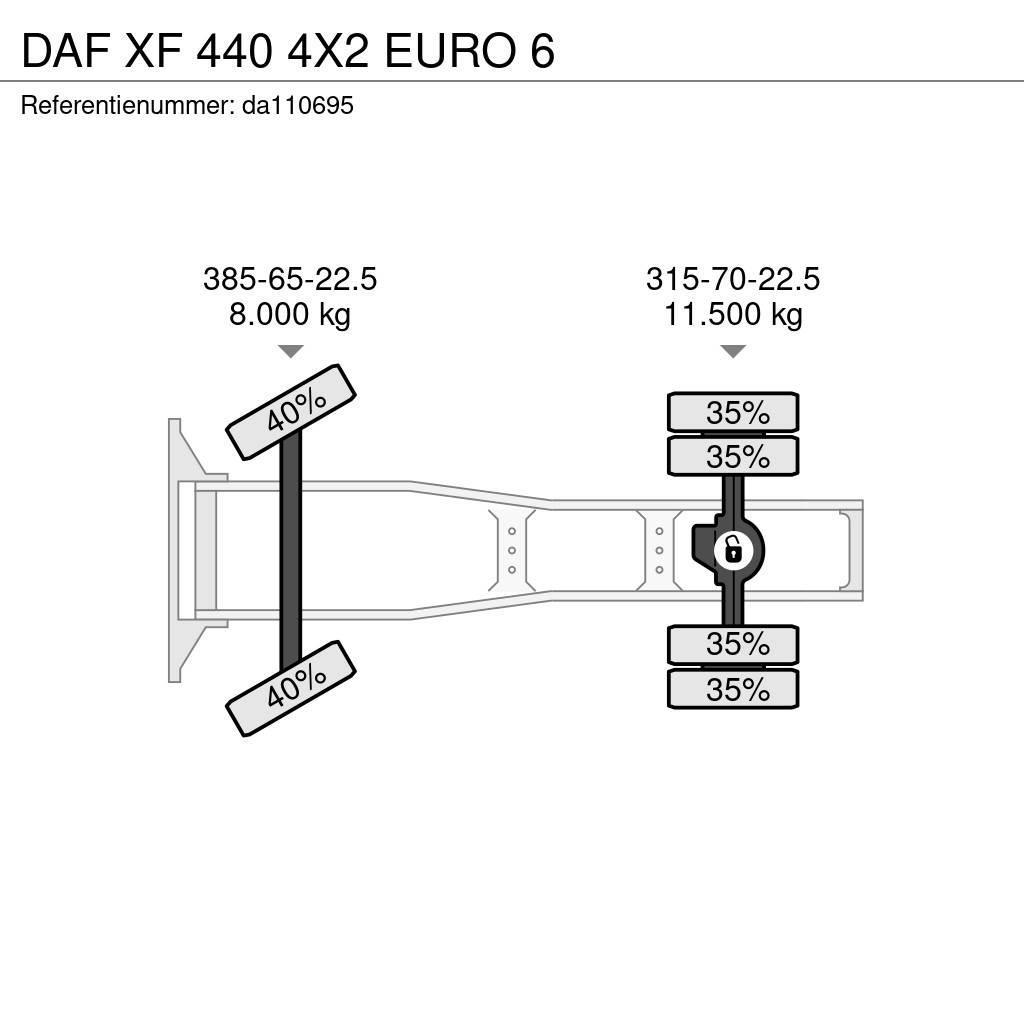 DAF XF 440 4X2 EURO 6 Autotractoare