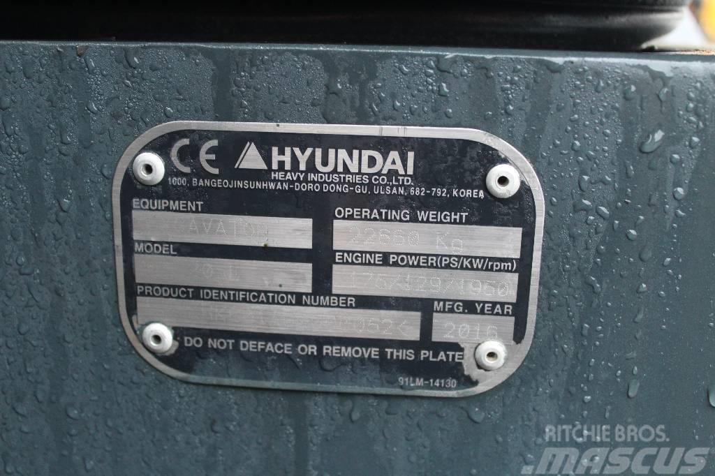 Hyundai HX 220 L / Pyörittäjä, Leica 3D, Rasvari, Lämmitin Excavatoare pe senile