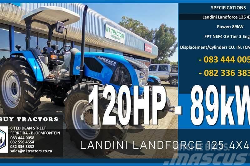 Landini Landforce 125 4WD Tractoare