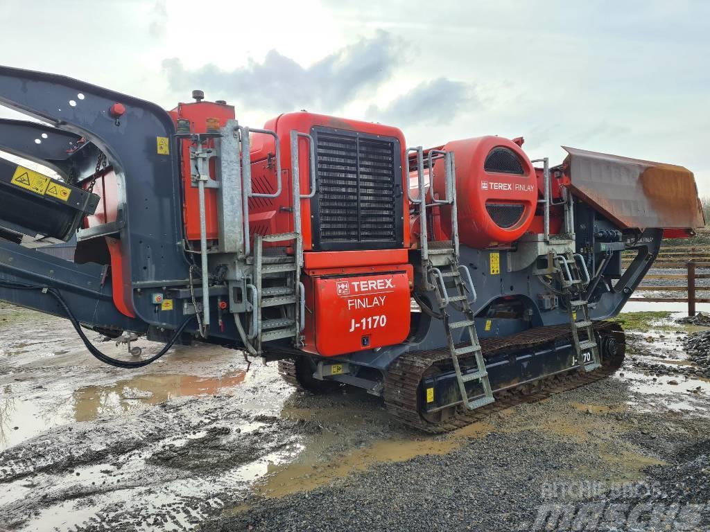 Terex Finlay J-1170D JAW CRUSHER Concasoare mobile