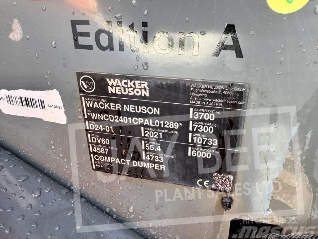 Wacker Neuson DV 60 Minitractor de teren