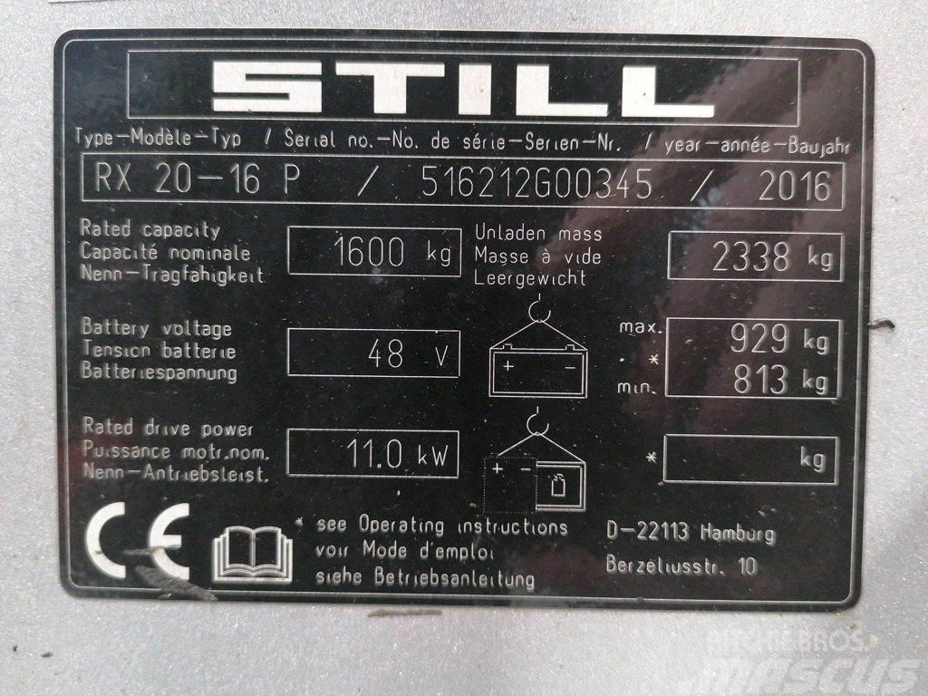 Still RX20-16P Stivuitor electric