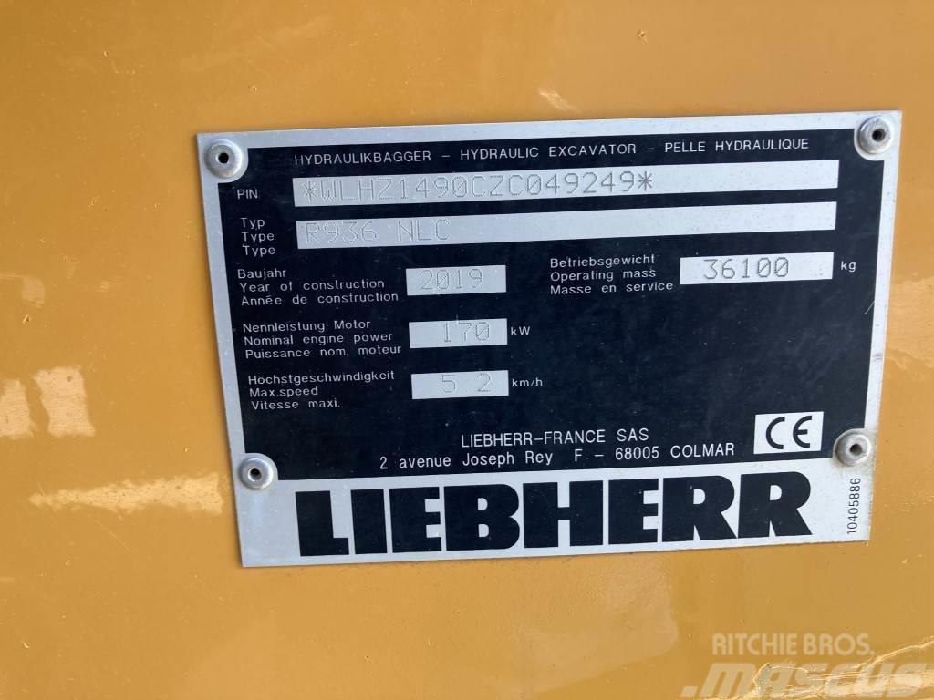 Liebherr R 936 Litronic Excavatoare pe senile