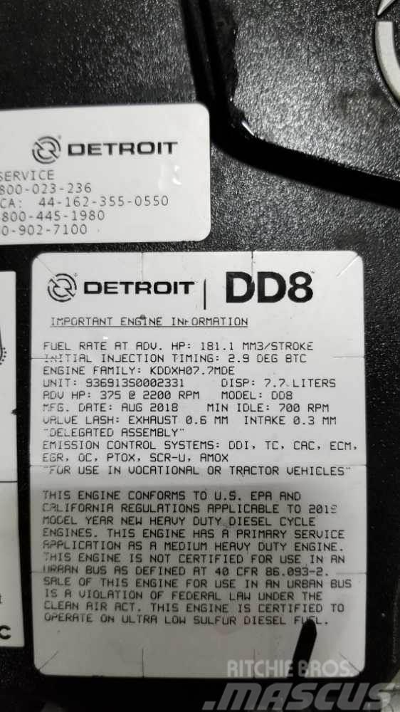 Detroit Diesel DD8 Motoare