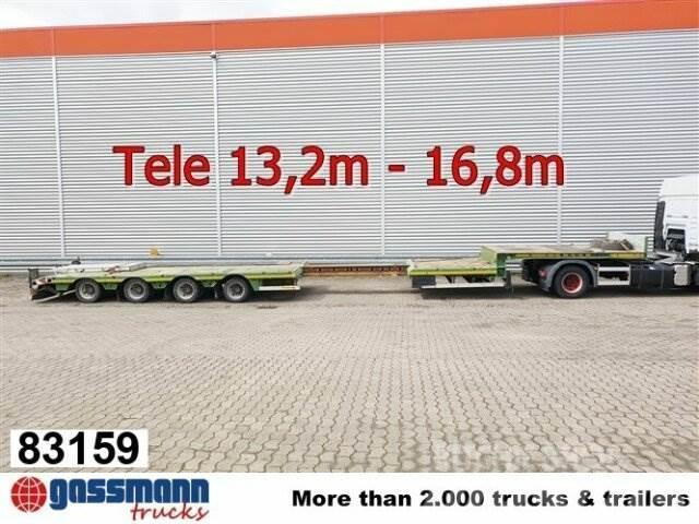 Faymonville STN-4AX, Ausziehbar auf 16,8m, 2x Lenkachse Low loader-semi-trailers