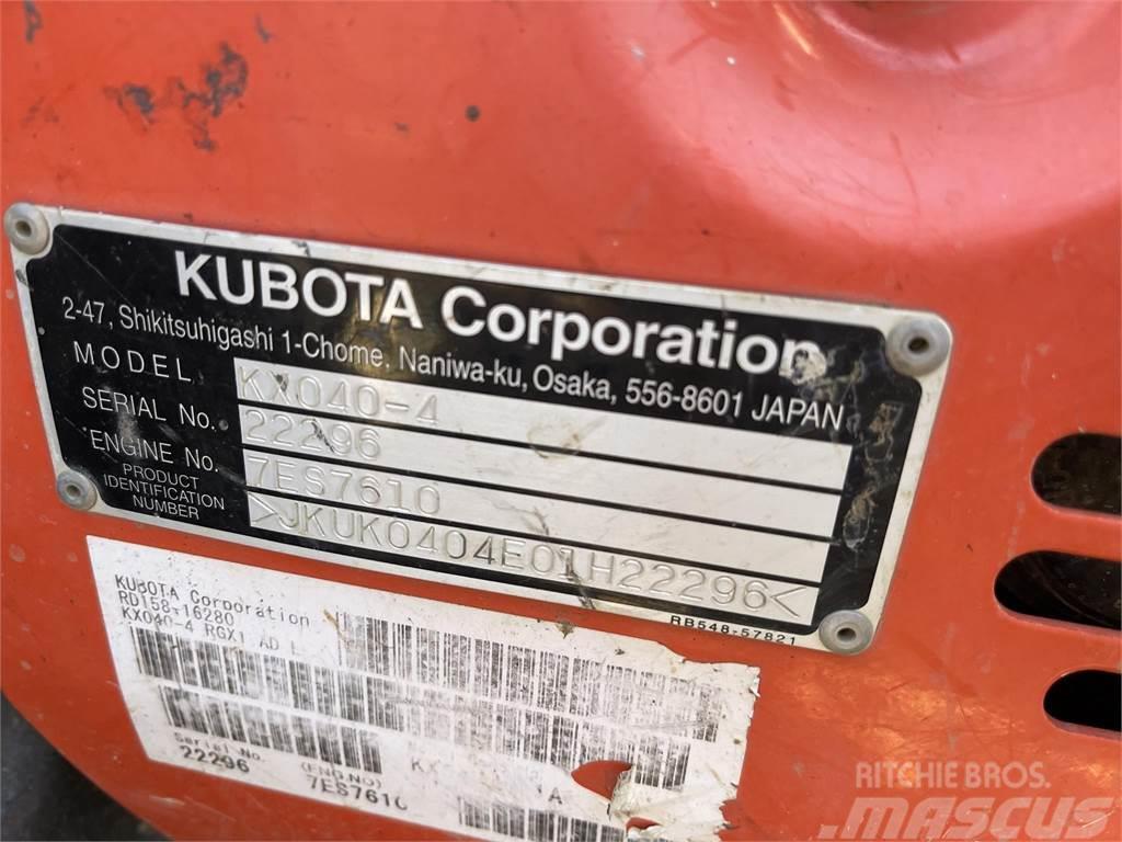 Kubota KX040-4 Mini excavatoare < 7t