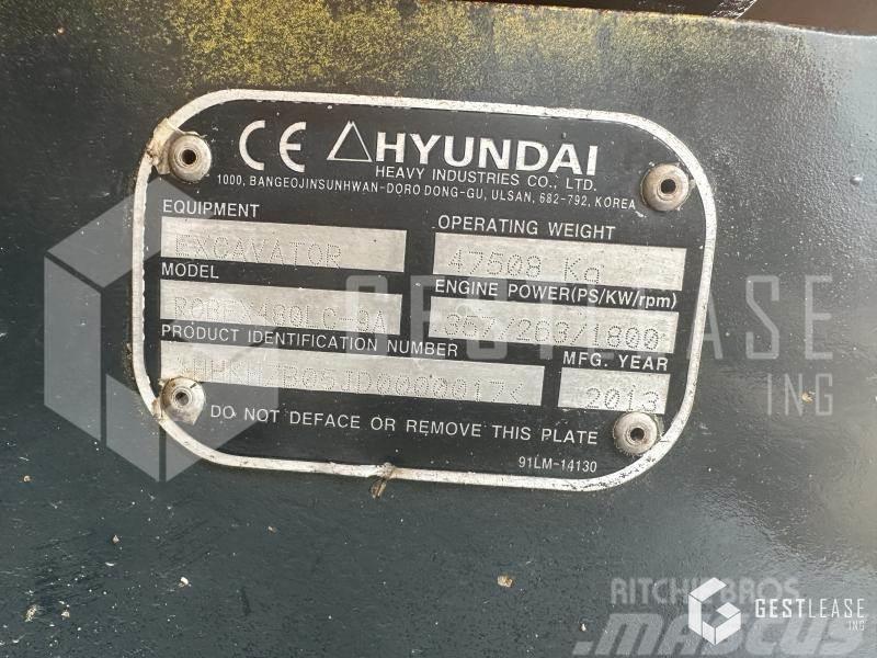 Hyundai ROBEX 480LC-9 Excavatoare pe senile