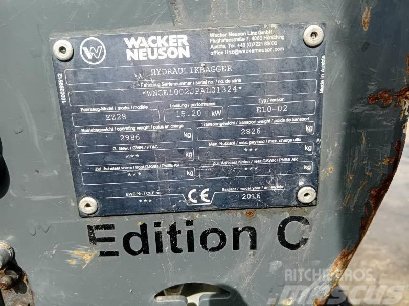 Wacker Neuson EZ28 Mini excavatoare < 7t
