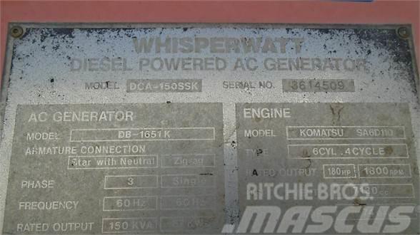 MultiQuip WHISPERWATT DCA150SSK Generatoare Diesel