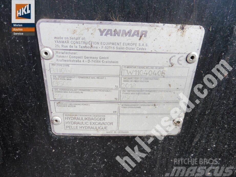 Yanmar B 110 W Excavatoare cu roti