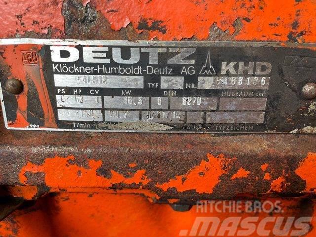 Deutz F4L 912 motor - kun til dele Motoare