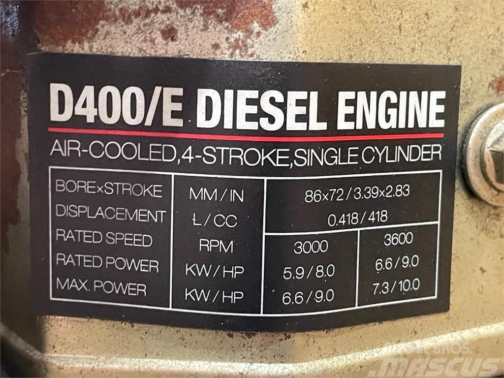  Diesel engine D400/E - 1 cyl. Motoare