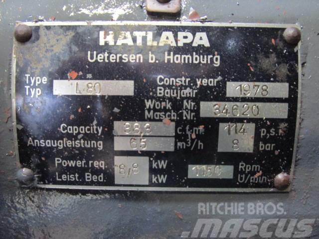 Hatlapa luftkompressor Type L80 Compresoare