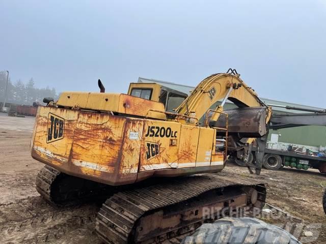 JCB JS200LC gravemaskine til ophug Excavatoare pe senile