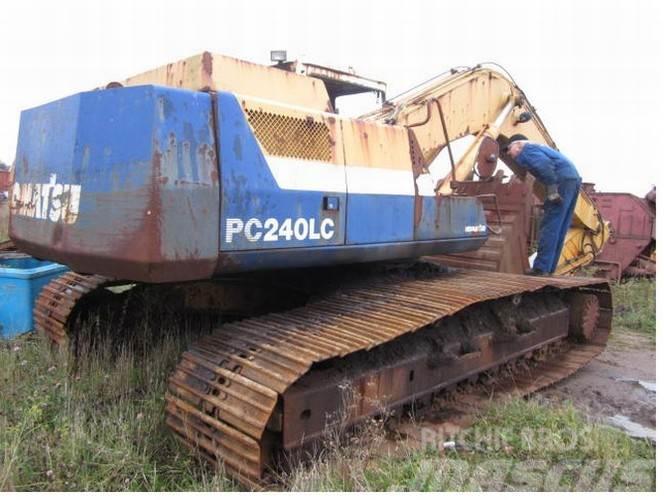 Komatsu PC240LC-5 gravemaskine til ophug Excavatoare pe senile
