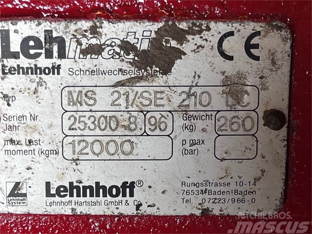 Lehnhoff MS21/SE 210 LC mekanisk hurtigskifte Conectoare rapide