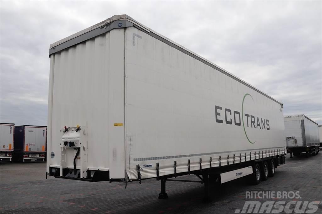 Krone CURTAINSIDER / MEGA / LIFTED ROOF / LIFTED AXLE /  Semi-remorca speciala