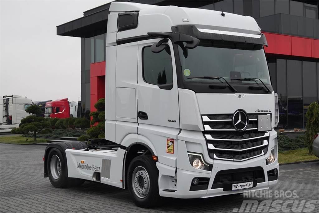 Mercedes-Benz ACTROS  L 1848 / BIG  SPACE / COMPLETE OBSŁUGOWO N Autotractoare