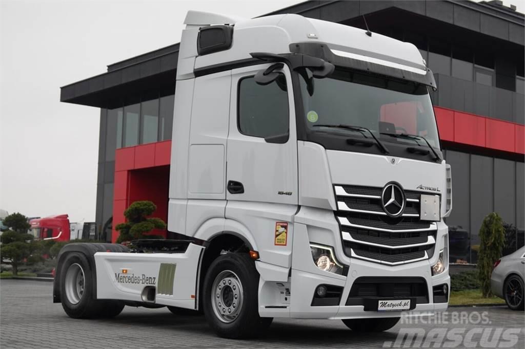 Mercedes-Benz ACTROS  L 1848 / BIG  SPACE / COMPLETE OBSŁUGOWO N Autotractoare