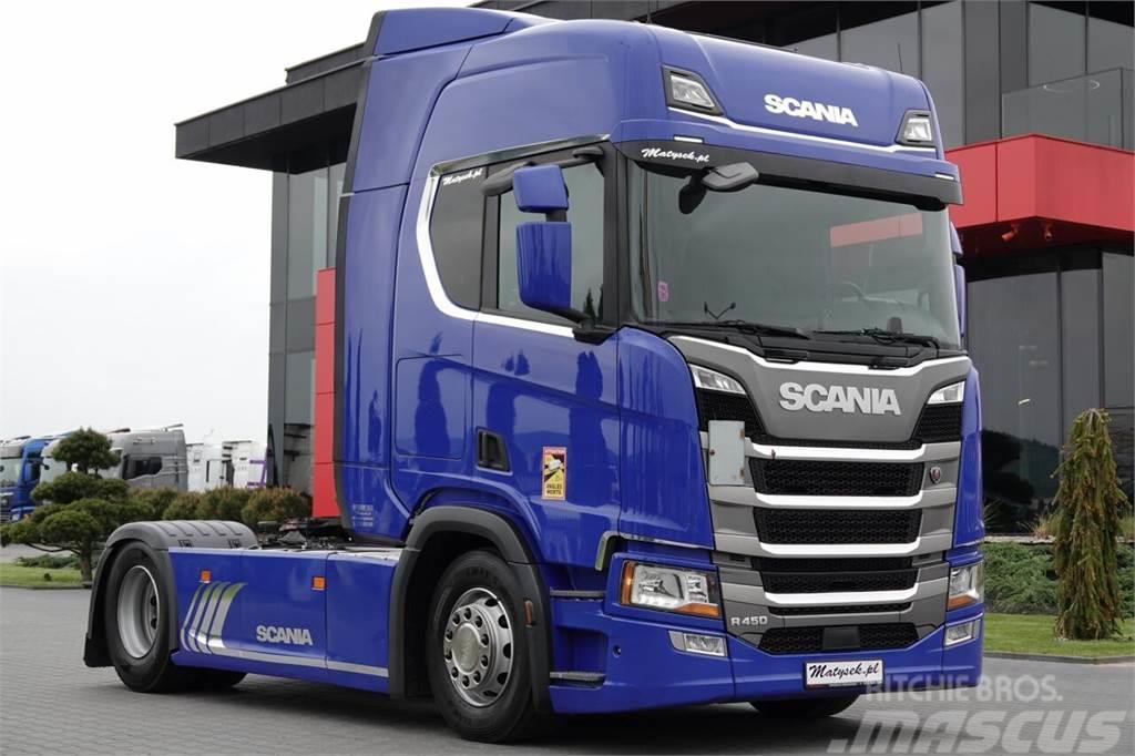 Scania R 450 / RETARDER / NOWY MODEL / OPONY 100 % Autotractoare