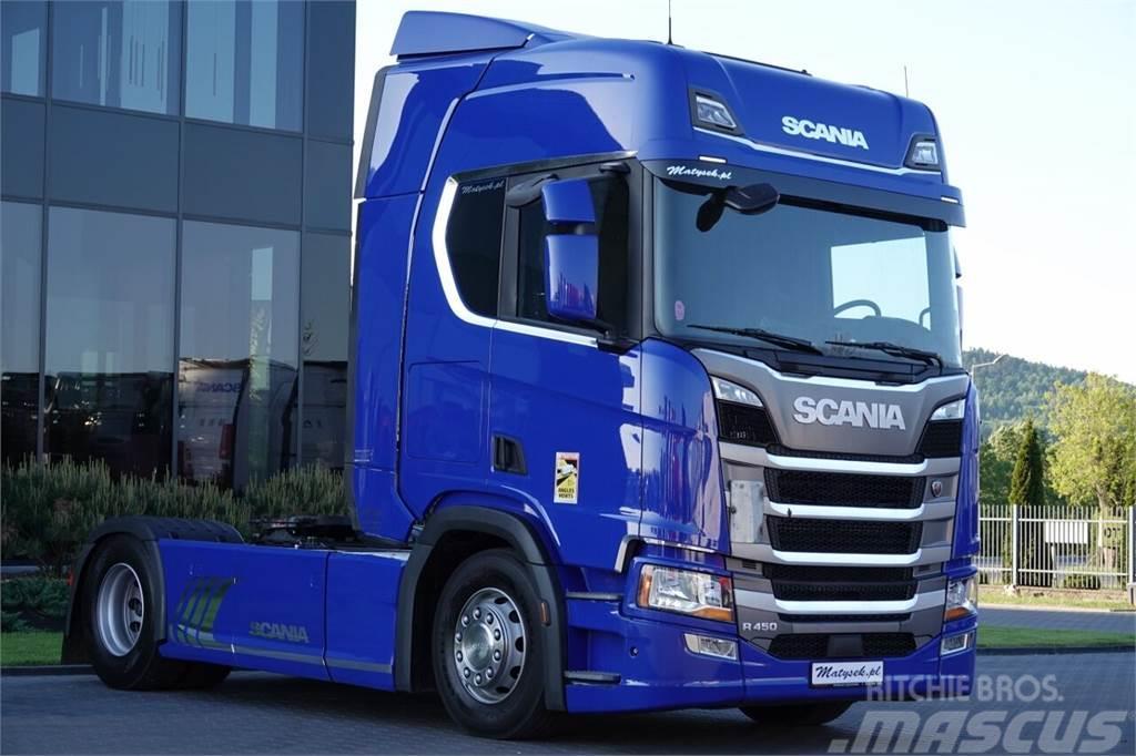 Scania R 450 / RETARDER / OPONY 100 % / 2018 ROK Autotractoare