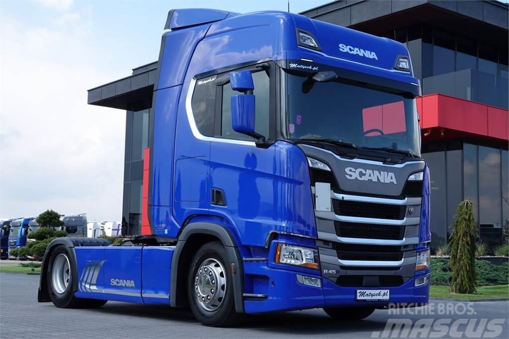 Scania R 450 / RETARDER / LEDY / OPONY 100 % / EURO 6 / 2 Autotractoare