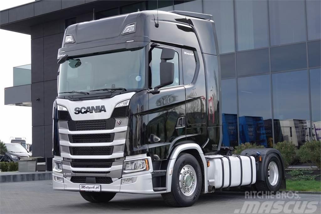 Scania S 450 / RETARDER / KOMPRESOR DO WYDMUCHU MHS 1100  Autotractoare