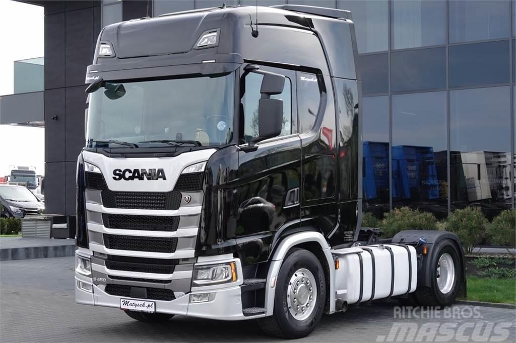 Scania S 450 / RETARDER / KOMPRESOR DO WYDMUCHU MHS 1100  Autotractoare