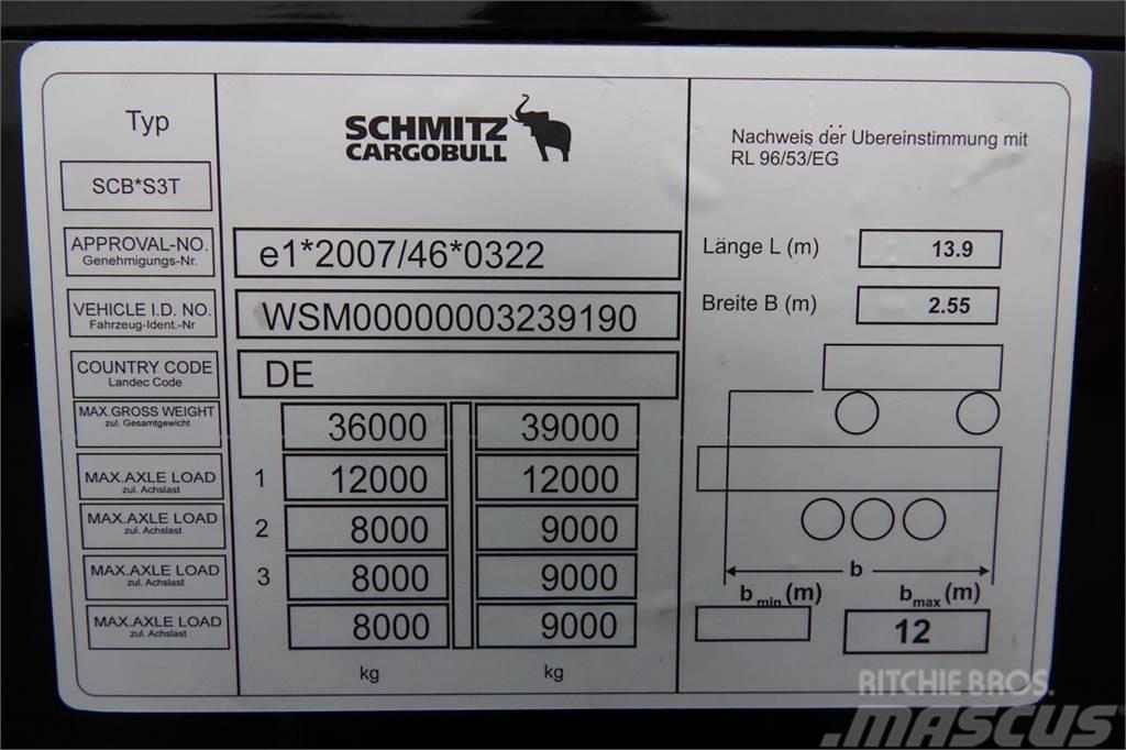 Schmitz Cargobull SCHMITZ FIRANKA VARIOS / PODNOSZONY DACH / STANDAR Semi-remorca speciala