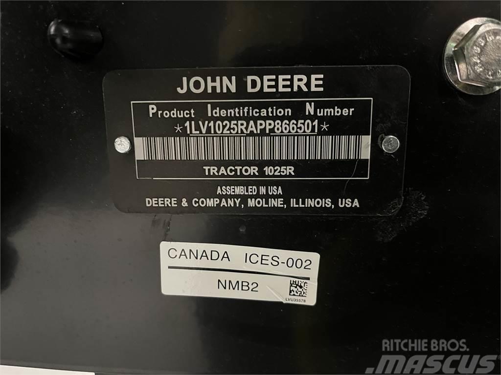 John Deere 1025R Tractoare compacte