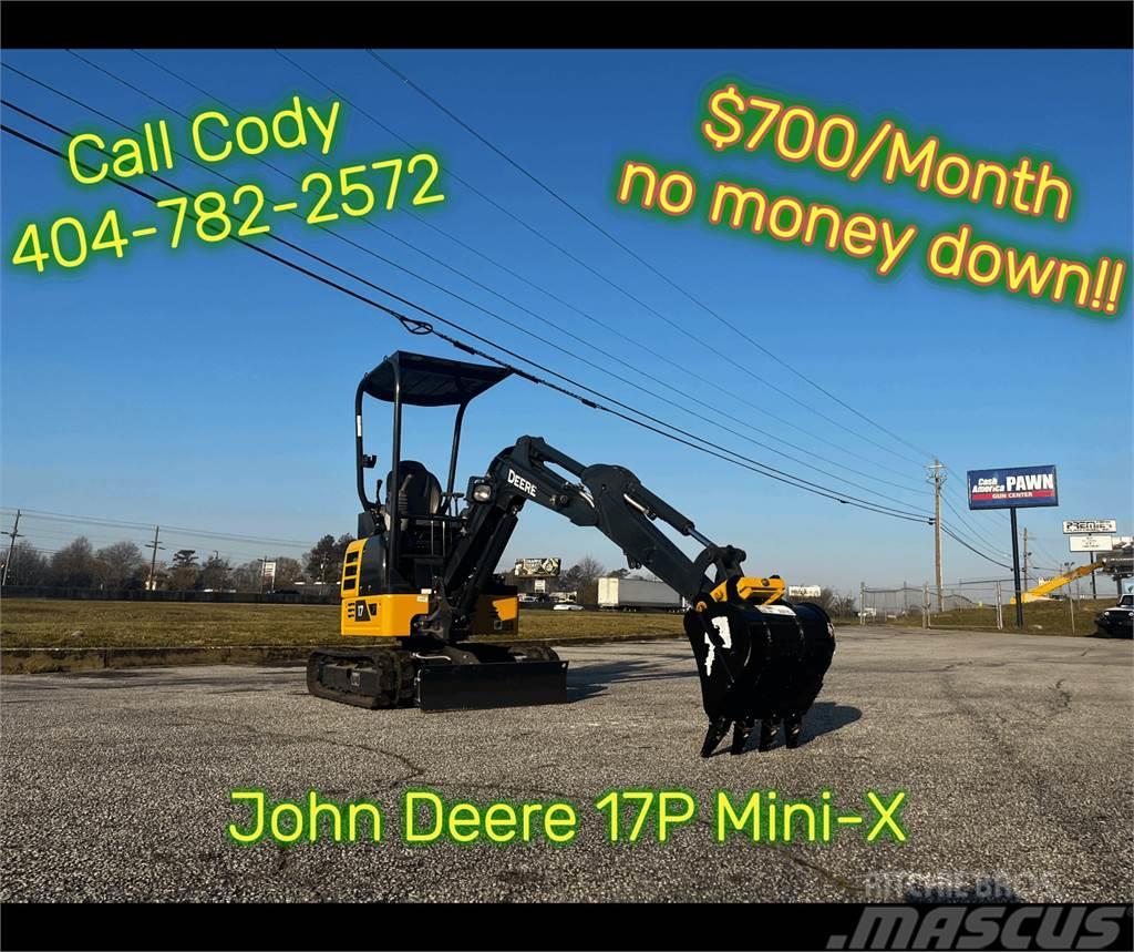 John Deere 17 P Mini excavatoare < 7t