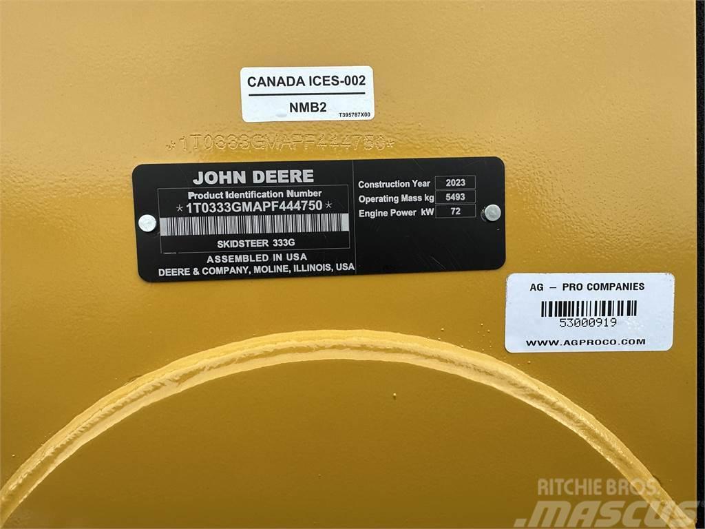John Deere 333G Mini incarcatoare