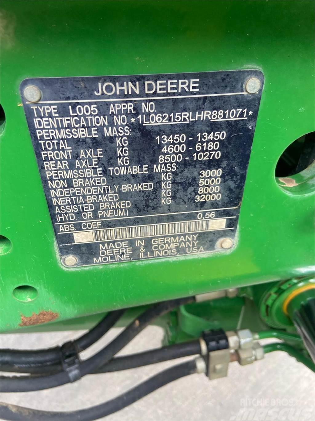 John Deere 6215R Tractoare