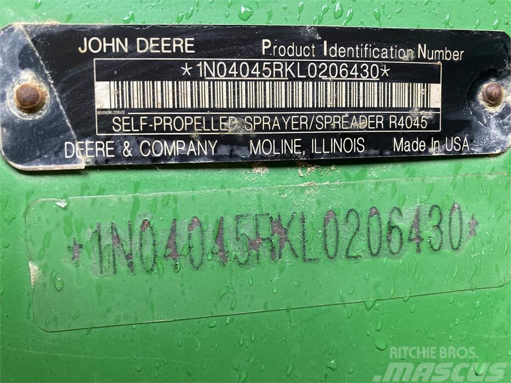 John Deere R4045 Tractoare agricole sprayers