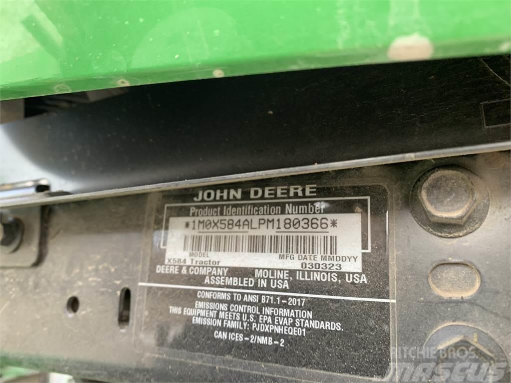 John Deere X584 Tractoare compacte