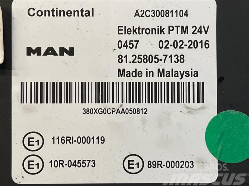 MAN MAN PTM ECU 81.25805-7138 Electronice