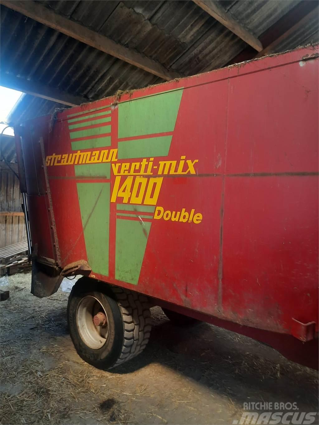 Strautmann Verti-Mix 1400 Double Voermengwagen Utilaje si accesorii folosite la cresterea animalelor