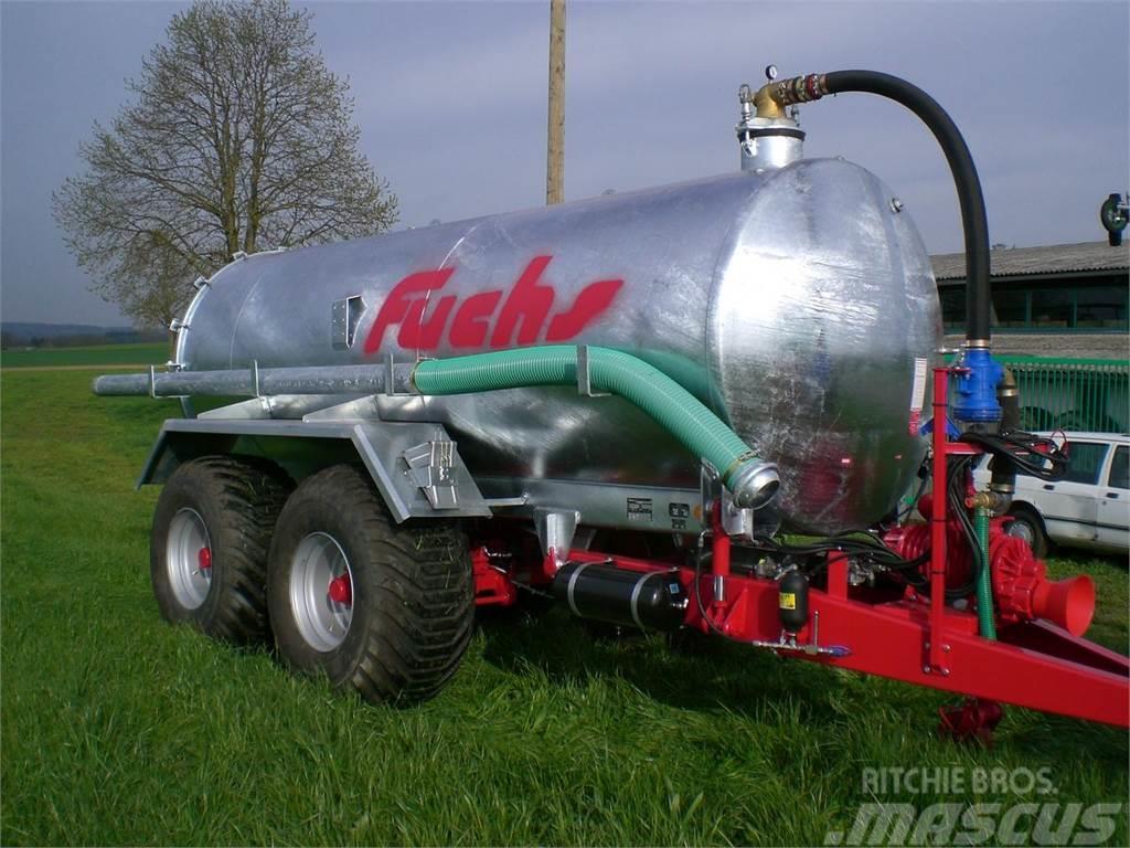 Fuchs Gülle Vakuumfass VKT 10 mit 10600 Liter Ore de transport în forma lichida