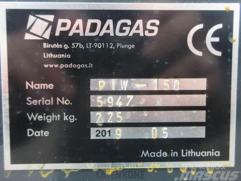 Padagas Puomiharja PIW-150 R ilman kiinnikettä Perii