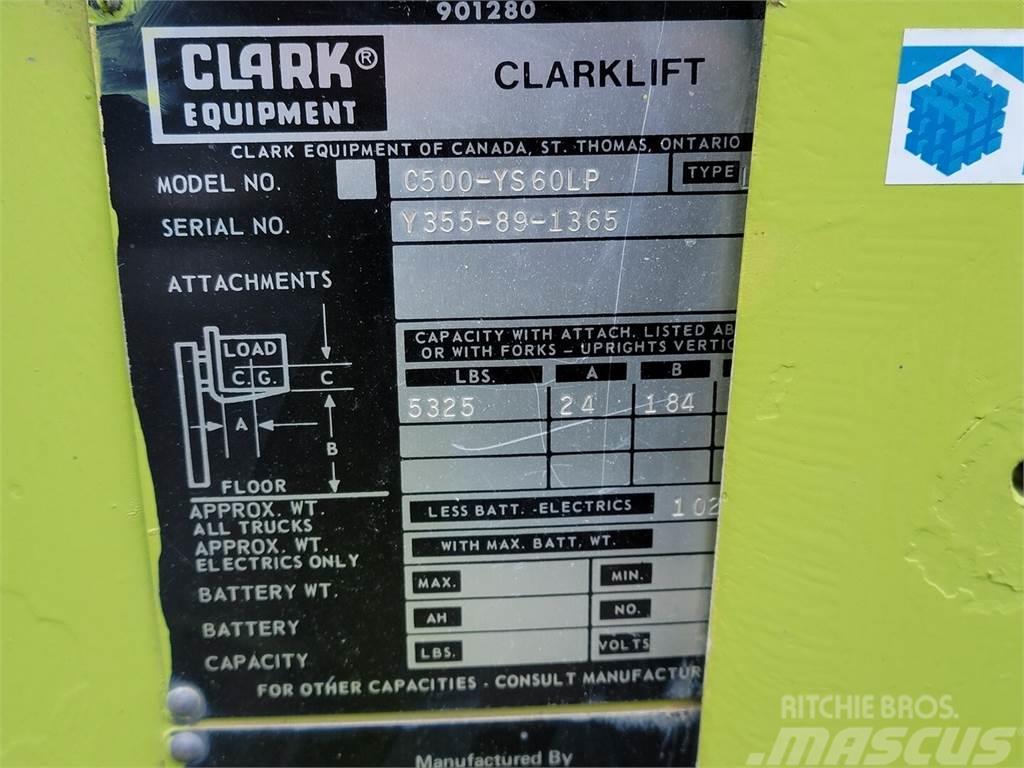 Clark C500-YS60LP Stivuitor GPL
