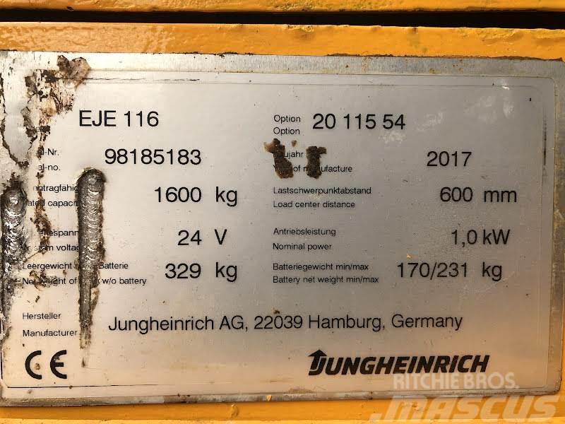 Jungheinrich EJE 116 Transpaleta manuala