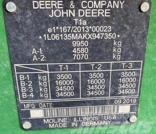 John Deere 6135M Tractoare