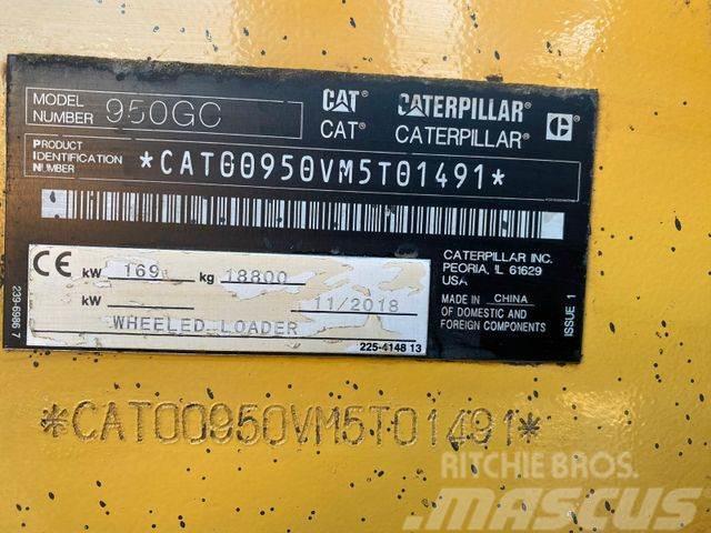 CAT 950GC **BJ2018 *11600H/Klima/WAAGE Incarcator pe pneuri