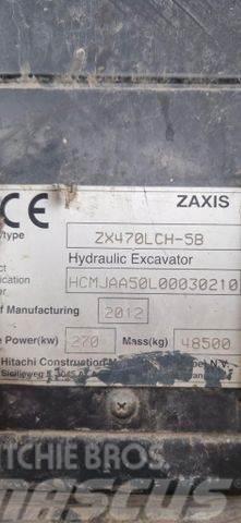 Hitachi ZX 470 LCH Excavatoare pe senile