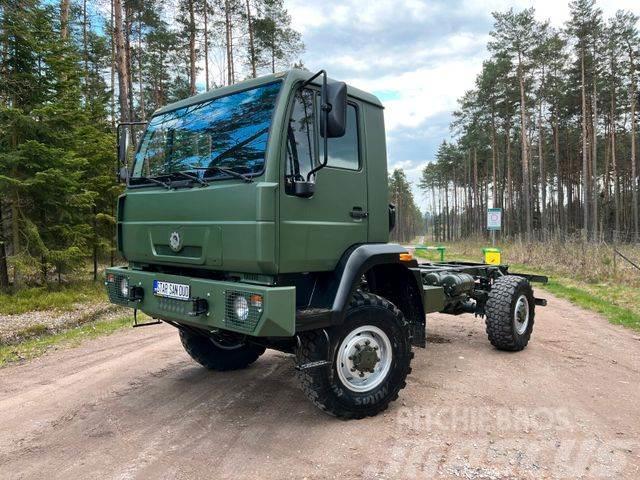 MAN 4x4 OFF ROAD CAMPER CHASSIS RAILY Camion cabina sasiu