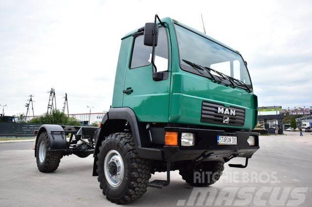 MAN L2000 4x4 OFF ROAD CHASSIS CAMPER !! Camion cabina sasiu